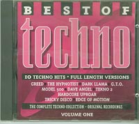 Various Best of Techno Volume 1 CD