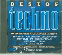 Various Best of Techno Volume 3 CD