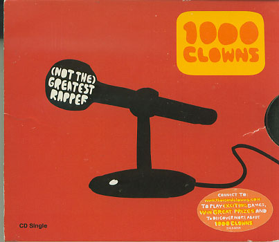 1000 Clowns Not The Greatest Rapper CDs