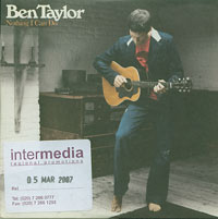 Ben Taylor Nothing I Can Do CDs