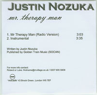 Justin Nozuka Mr Therapy Man CDs