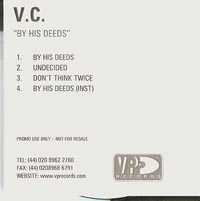 VC By His Deeds CDs