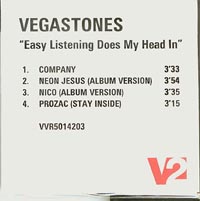 Vegastones, The  Easy Listening Does My Head In CDs