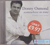 Donny Osmond Somewhere In Time CD