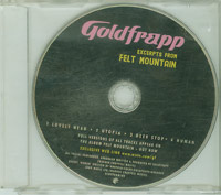 Goldfrapp Excerpts From Felt Mountain CD