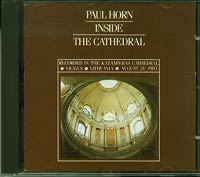 Paul Horn Inside the Cathedral  CD