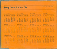 Various Sony Compilation CD CD