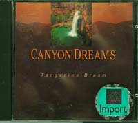 Tangerine Dream  Canyon Dreams CD