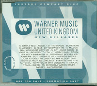 Warner Music New Releases 102, Various £3.00