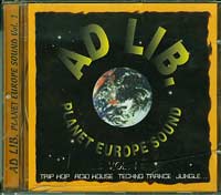 Various AD Lib. Planet Europe Sound Vol 1 CD
