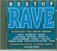 Various Best of Rave Volume 3 CD