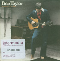 Ben Taylor Nothing I Can Do CDs