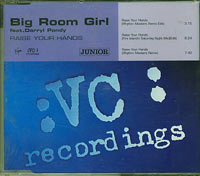 Big Room Girl Raise Your Hands CDs