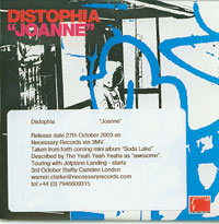 Distophia Joanne CDs