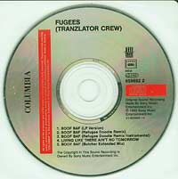 Fugees Boof Baf CDs