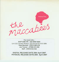 Maccabees Precious Time CDs