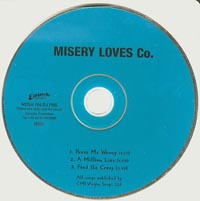 Misery Loves Co. Prove Me Wrong  CDs