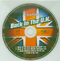 Scooter   Back In The UK CDs