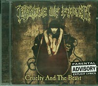 Cradle Of Filth Cruelty And The Beast  CD