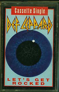 Def leppard  Lets Get Rocked cassette