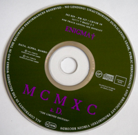 Enigma MCMXC a.D Limited Edition CD