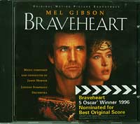 James Horner Braveheart  CD