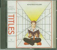 Mick Karn  Titles CD