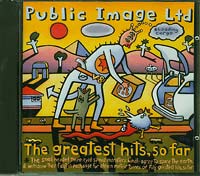 Public Image Ltd The greatest hits so far CD