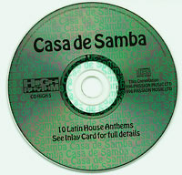 Various Casa de Samba  CD